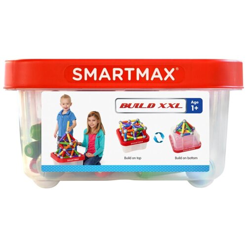 Магнитный конструктор SmartMax/ Bondibon, Основной (Basic) набор XXL, 70 дет. , арт. SMX 907.