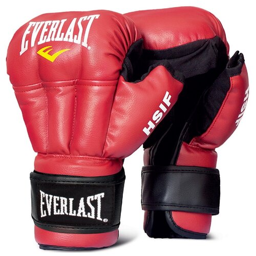 фото Перчатки для рук. боя everlast hsif pu 6oz красн.