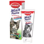 Добавка в корм SANAL Malt Paste для вывода шерсти у кошек и котят - изображение