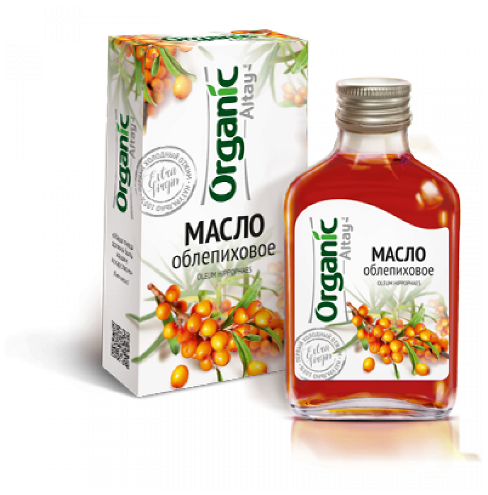 Масло облепиховое (Organic), 100 мл