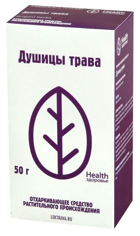 Здоровье Health лекарственный препарат Душицы, 50 г