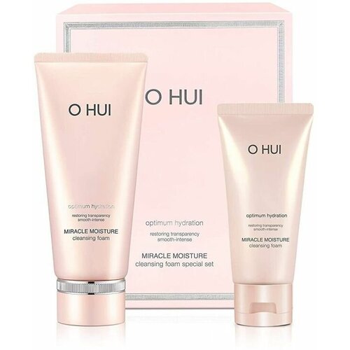 Премиальный набор увлажняющих пенок O HUI Miracle Moisture Cleansing Foam Set miracle moisture lipcerin o hui