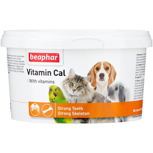 Кормовая добавка Beaphar Vitamin Cal  250 г