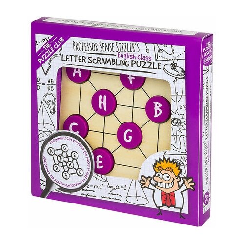 Головоломка Professor Puzzle Professor Sense Sizzler’s Letter Scrambling Puzzle (PC1417) бежевый