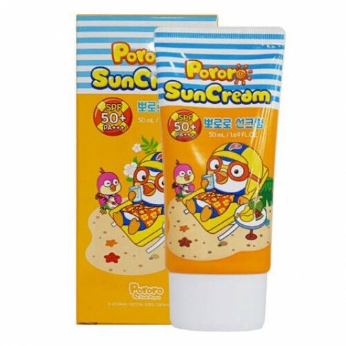 Pororo Детский солнцезащитный крем SPF50+ PA+++ Sun Cream , 50мл