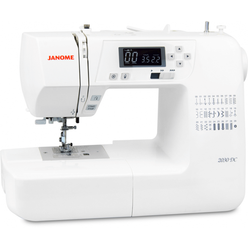 Швейная машина Janome 2030DC, белая швейная машина janome 2030dc белая