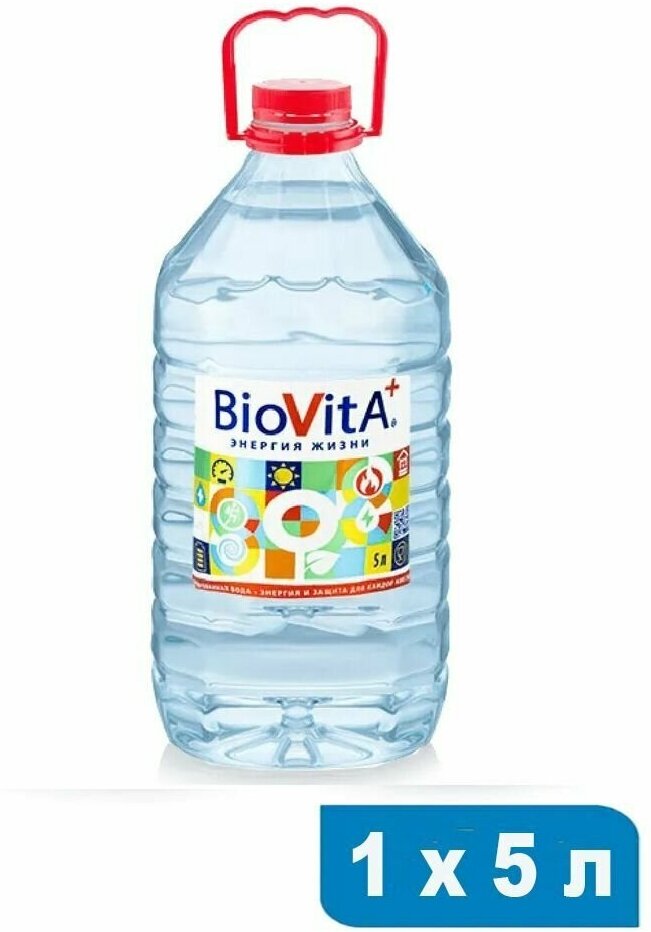 BIOVITA минеральная активная структурированная лечебно-профилактическая вода, негазированная/Биовита, Стэлмас вода/5 л х 1 шт - фотография № 5