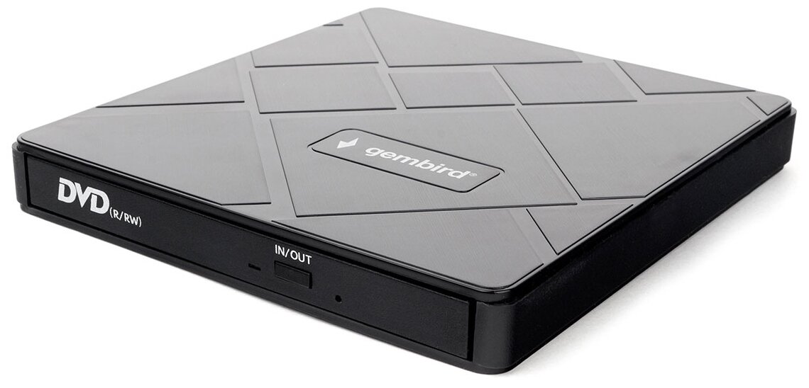 Оптический привод LevelTech DVD-USB-04, BOX, черный
