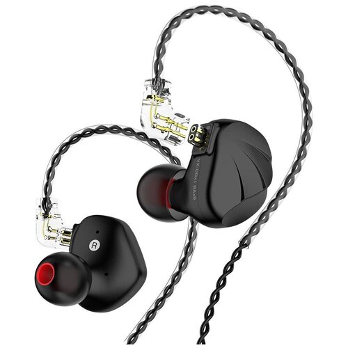 Наушники TRN VX без микрофона черный 769000₽