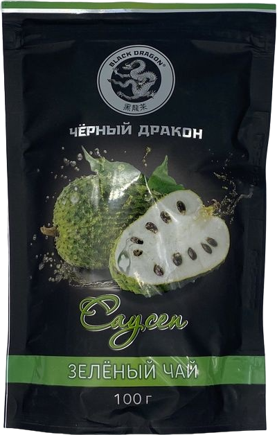 Чай зеленый листовой Черный дракон "Саусеп", 100 г.