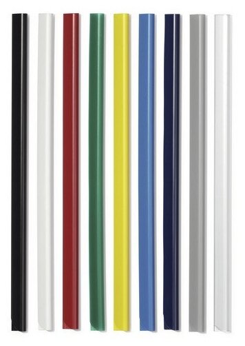 Скрепкошина Durable Spine Bars 2901-01 пластик 60листов 13х6мм черный