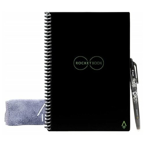 Интеллектуальный блокнот Rocketbook Core Executive Lined infinity black