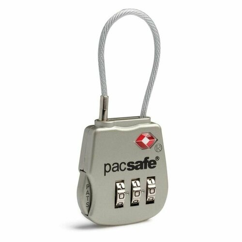 Кодовый замок PACSAFE Prosafe 800, серый (с функцией TSA)