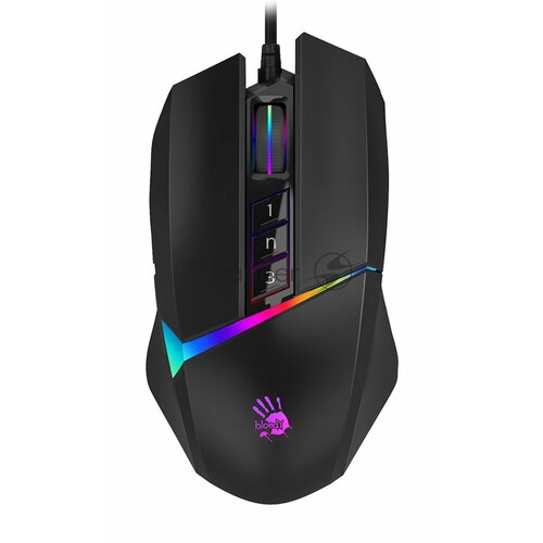 Мышь A4Tech Bloody W60 Max черный оптическая 10000dpi USB 10but 323200₽