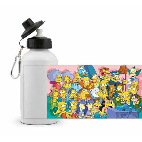 фото Спортивная бутылка симпсоны №7 goodbrelok