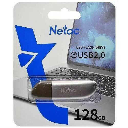 Флешка Netac U352 USB 2.0 8 ГБ, 1 шт., серебристый/коричневый - фото №7