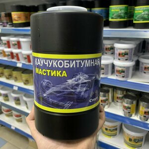 Мастика 1,6кг каучукобитумная старт (п/э)