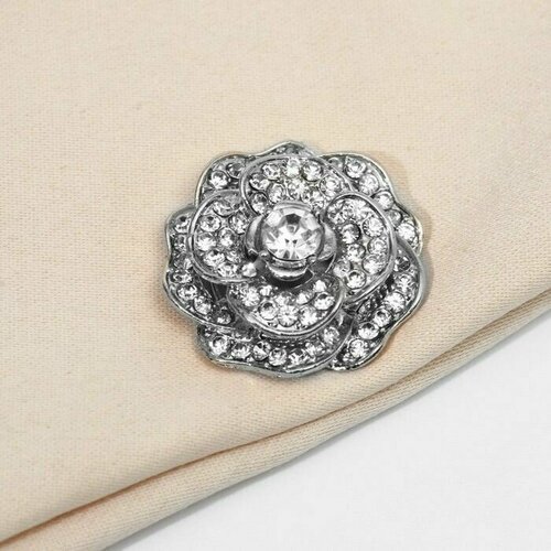 фото Зажим для платка queen fair, белый