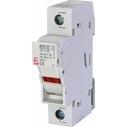 Разъединитель предохранителей EFD 10 LED 1p 690V (ETI 002540011)