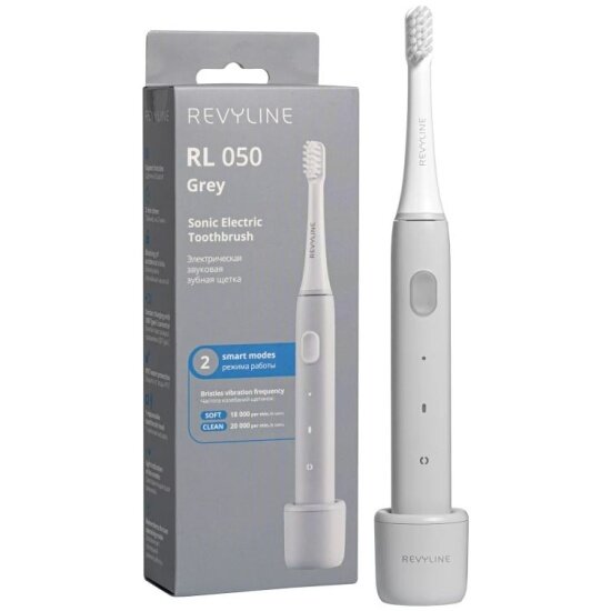 Зубная щётка электрическая Revyline RL050, серый
