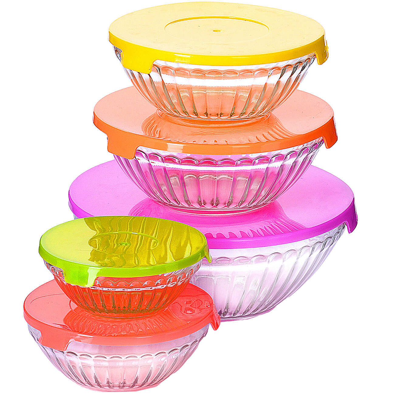 фото Набор салатников 6 предметов 150/220/350/610/900мл Loraine 29994