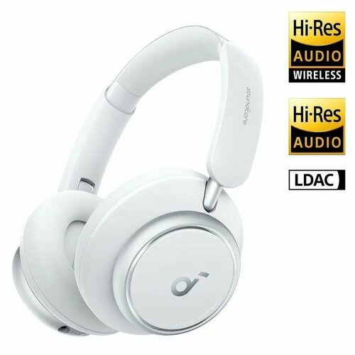 Беспроводные наушники с активным шумоподавлением Soundcore by Anker Space Q45 - Белые A3040P21 1568000₽
