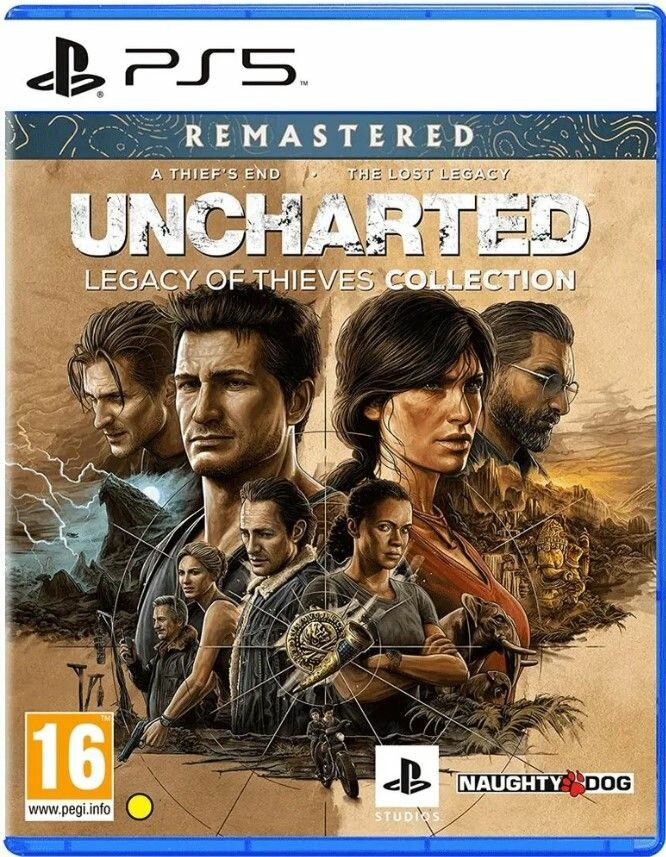 Игра PS5 Uncharted: Legacy of Thieves Collection