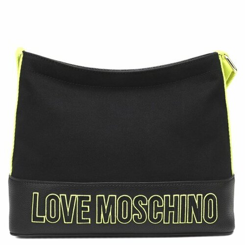 Сумка хобо LOVE MOSCHINO, черный сумка хобо love moschino фуксия