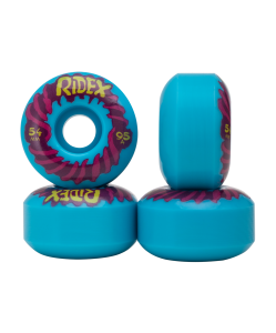 63067-91478 Комплект колес для скейтборда 54x32 мм, 95A, голубой, RIDEX, ЦБ-00003220