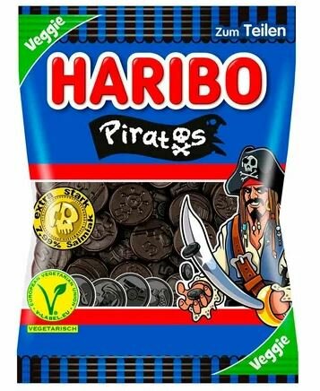 Мармелад Haribo Piratos 175гр, Германия.