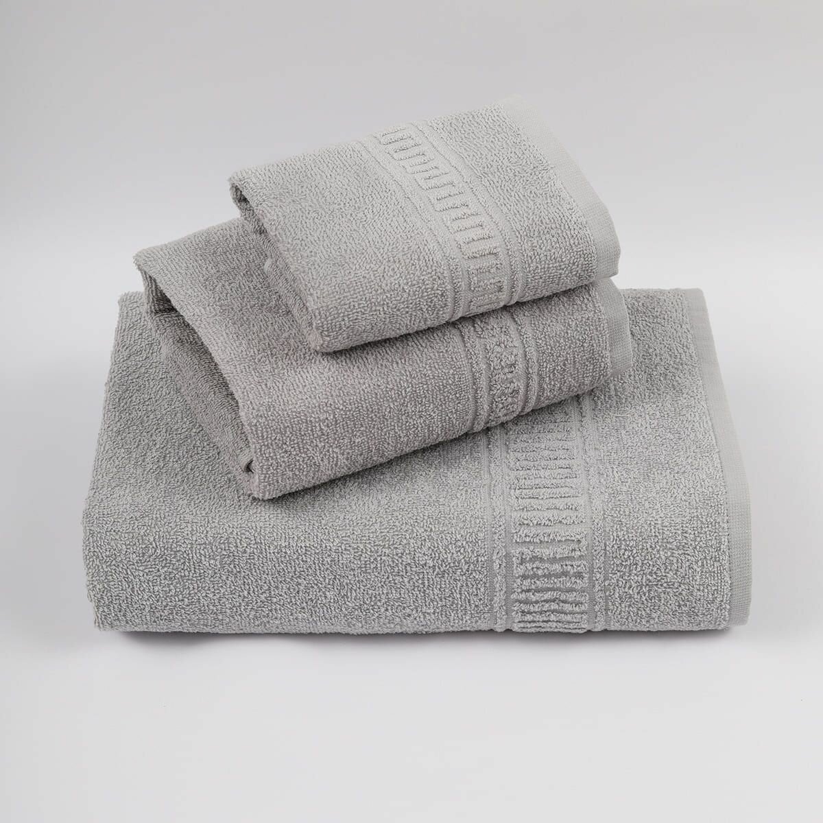 фото Комплект махровых полотенец Comfort Life "Орнамент" (кремовый) 70х130, 50х80 и 30х60