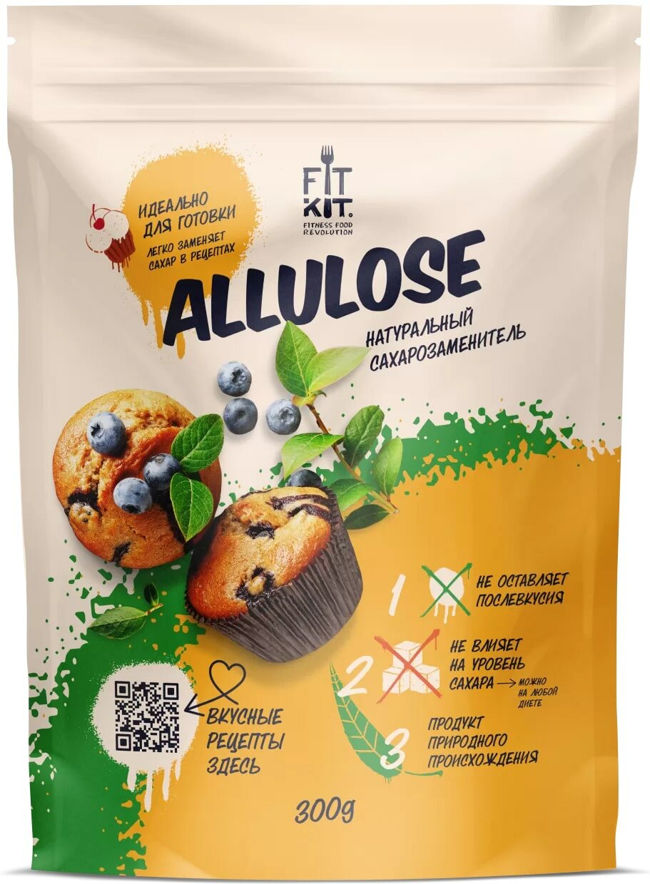 FK Allulose Натуральный Сахарозаменитель 300 гр
