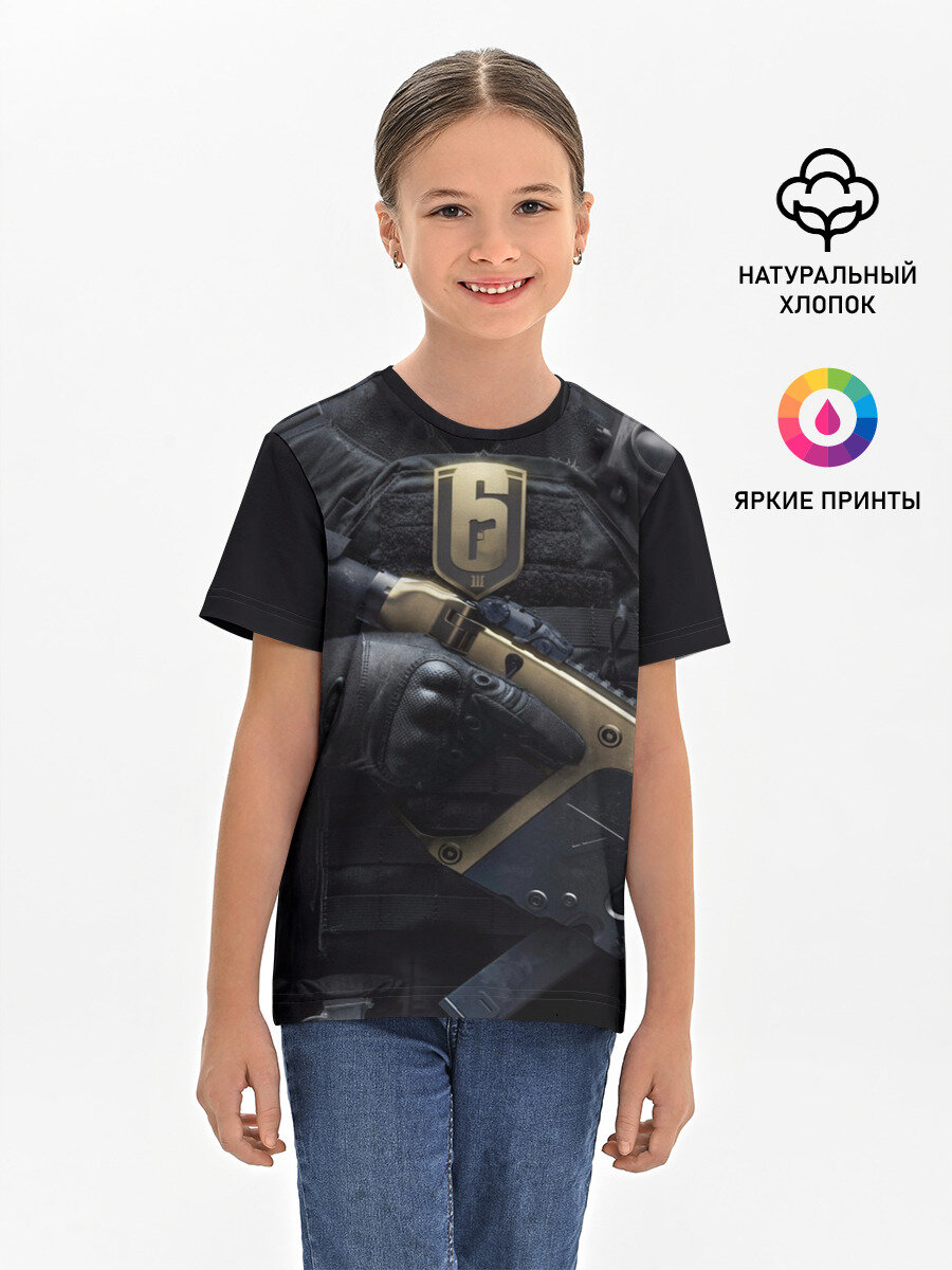Футболка хлопковая детская Rainbow Six: Siege