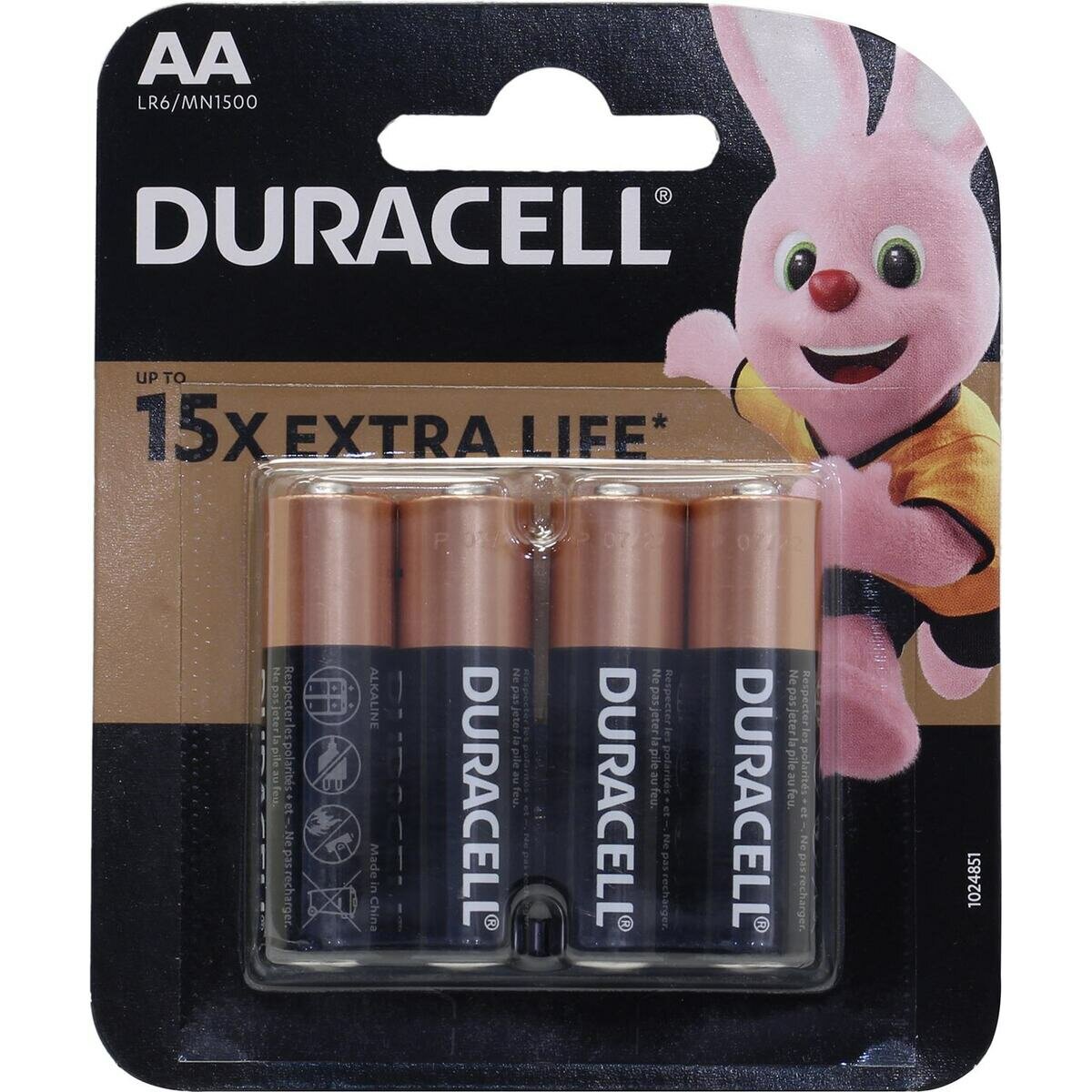 Батарейки Duracell MN1500-4