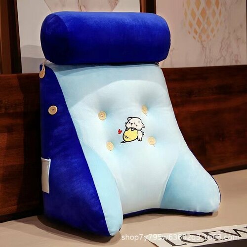 Подушка-кошка, для чтения, съемная, моющаяся, 45x60 см