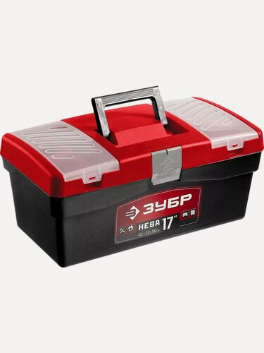 Изображение товара Пластиковый ящик для инстр. Нева-17 42х22х18см. 38323-17