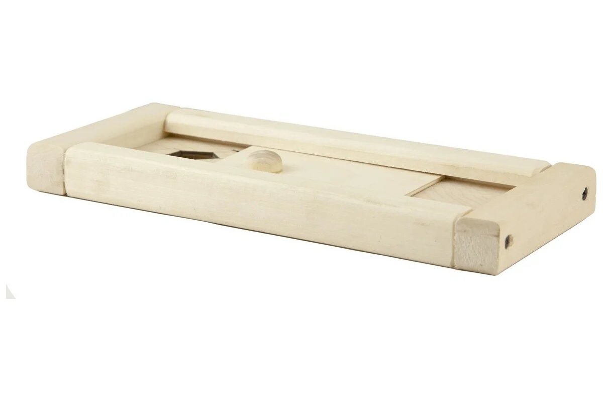 SUNSTEP Решетка вентилляционная малая 25x13см, липа, 12-568 — фото 1