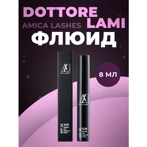 Amica Lashes Церамид концентрат Домашня серия для бровей и ресниц, 15 мл
