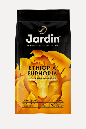 Изображение товара Кофе в зернах "Jardin Ethiopia Euphoria", 1кг, арабика, светлая обжарка