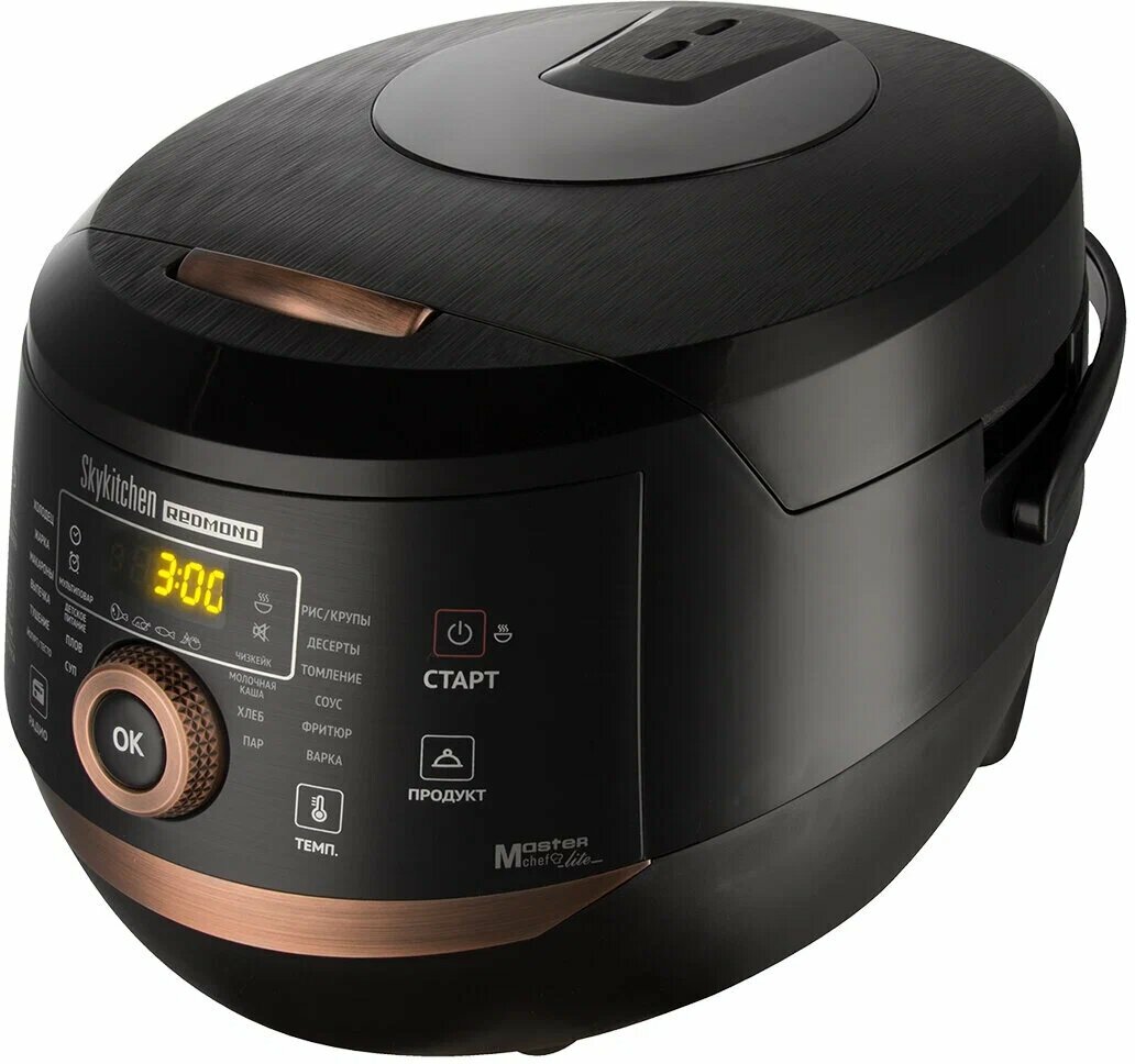 Мультикухня REDMOND CB391S SkyKitchen, многофункциональная, черный