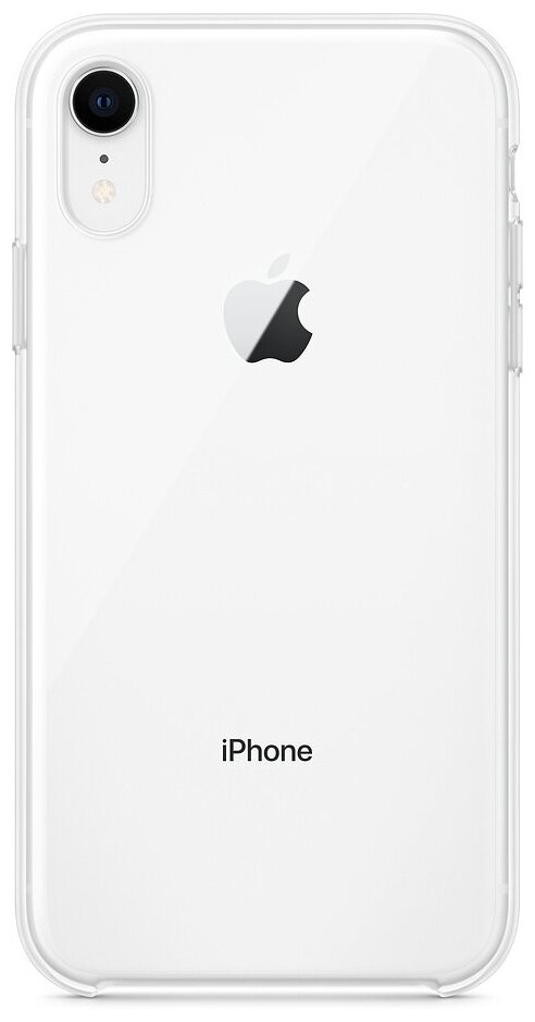 Чехол (клип-кейс) Apple Clear Case, для Apple iPhone XR, прозрачный [mrw62zm/a]