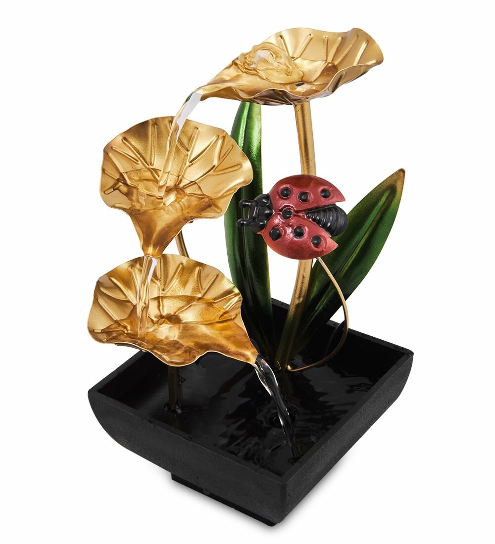 Настольный фонтан 'Золотая лилия' — фото 1