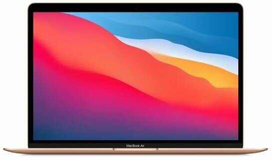 Ноутбук APPLE MACBOOK AIR 13.3 2020 (M1 7-core GPU) 8GB/2526GB Золотой (MGND3) (русская клавиатура)