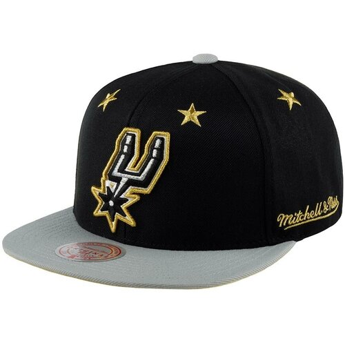 Бейсболка Mitchell & Ness, размер OneSize, черный nba basketball equality san antonio spurs hoodie