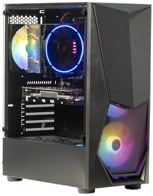 Игровой компьютер Intel Core i3-10100F AMD Radeon RX 6500 XT 4GB 8GB RAM SSD 240GB