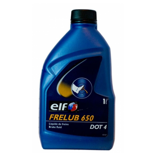 фото Тормозная жидкость elf dot 4 elf frelub 650 1 л