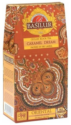 Чай Basilur Восточная Коллекция Карамельная Мечта черный с ароматом карамели, 100г
