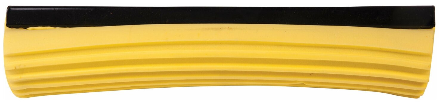 Насадка МОП для швабры самоотжимной роликовой, PVA 27см, желтая, ЛАЙМА, 603599 - фото №1