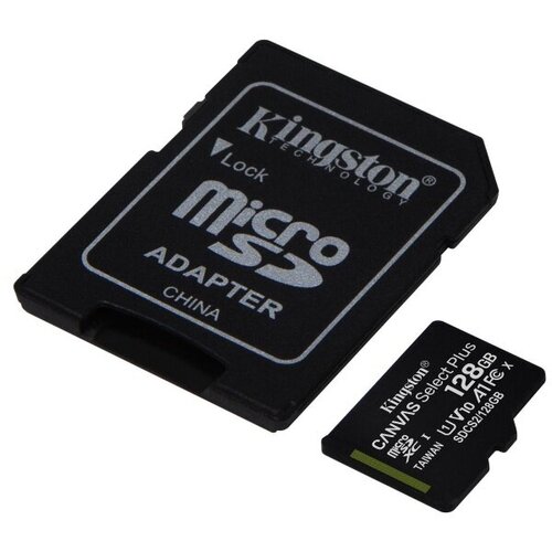 Карта памяти Kingston Canvas Select Plus microSDXC UHS-I (SDCS2/128GB)