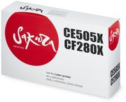 Картридж CE505X (05X) для HP, лазерный, черный, 6500 страниц, Sakura